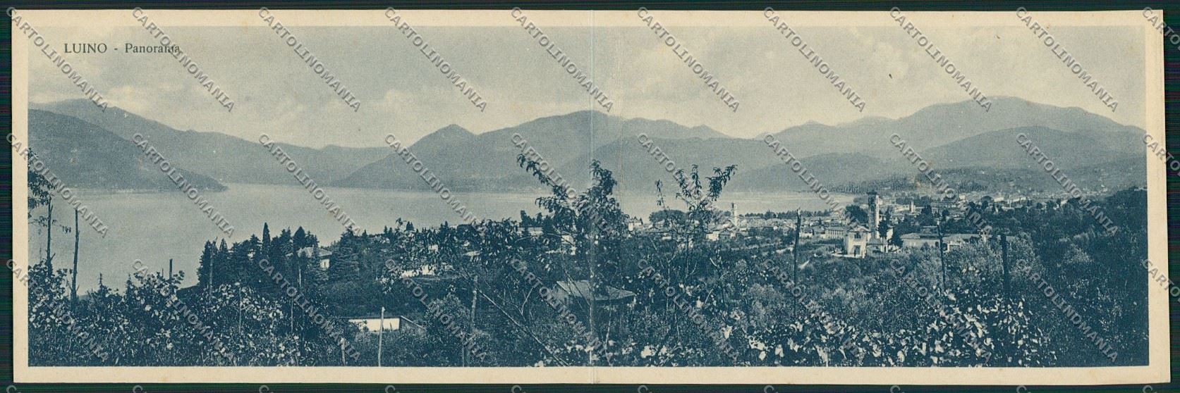 Varese Luino Doppia cartolina QK2096 – fronte