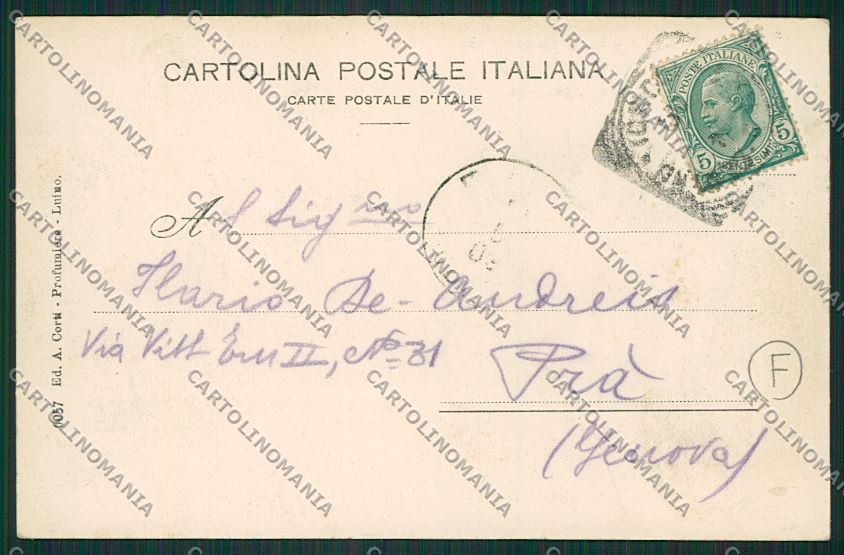 Varese Luino Saluti da cartolina QK2097 – retro