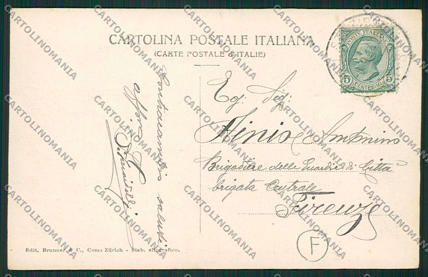 Varese Luino cartolina QK2104 – retro