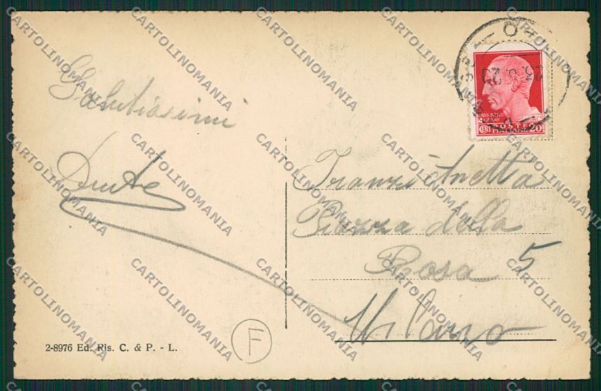 Varese Luino Battello cartolina QK2108 – retro