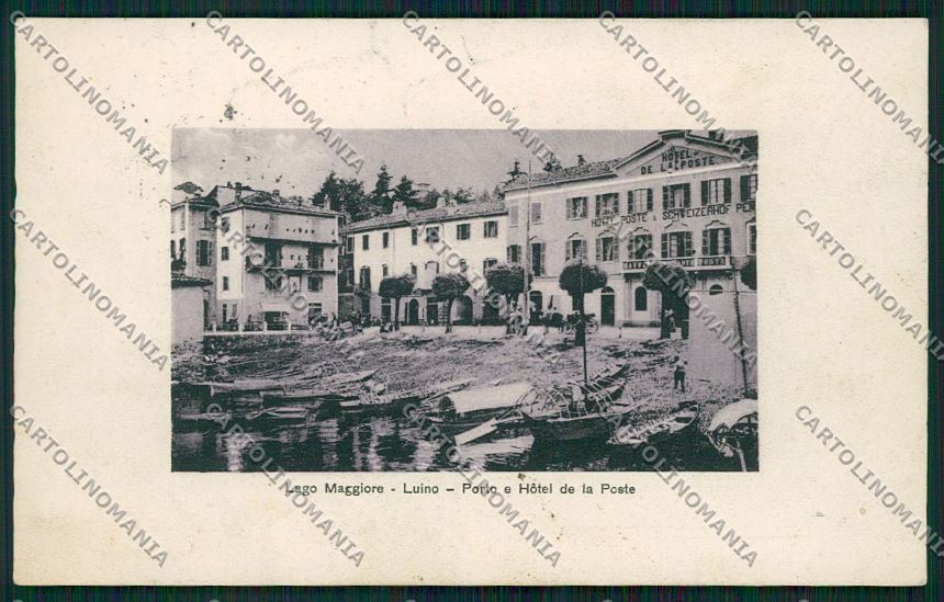 Varese Luino cartolina QK2110 – fronte