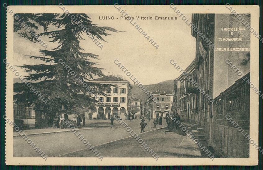 Varese Luino PIEGA cartolina QK2125 – fronte