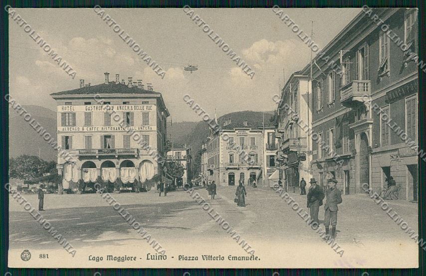 Varese Luino cartolina QK2127 – fronte
