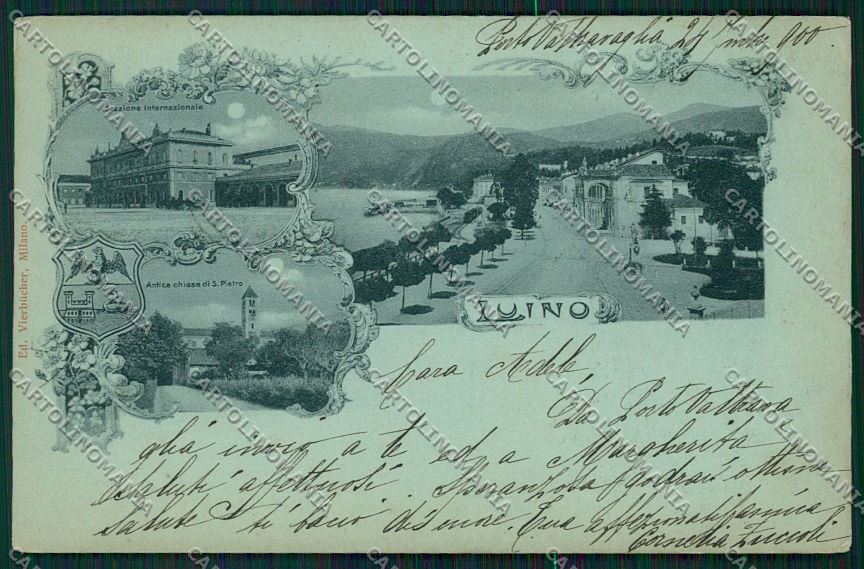 Varese Luino cartolina QK2136 – fronte