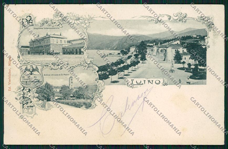 Varese Luino cartolina QK2137 – fronte