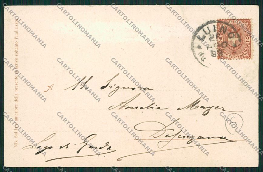 Varese Luino cartolina QK2137 – retro