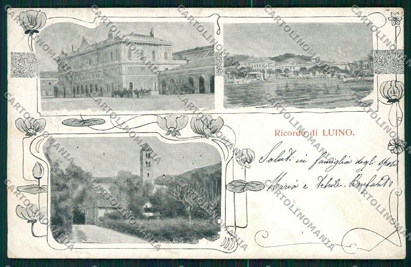 Varese Luino cartolina QK2139 – fronte