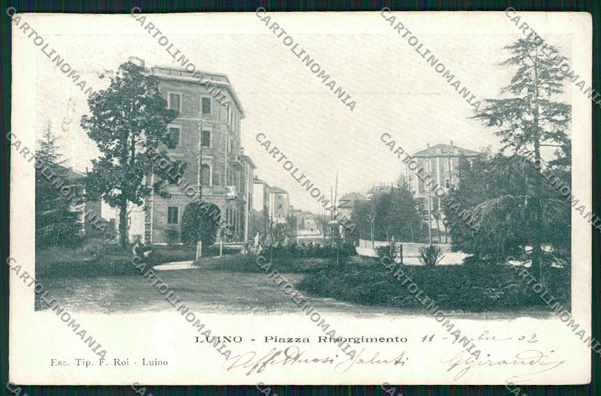 Varese Luino cartolina QK2145 – fronte