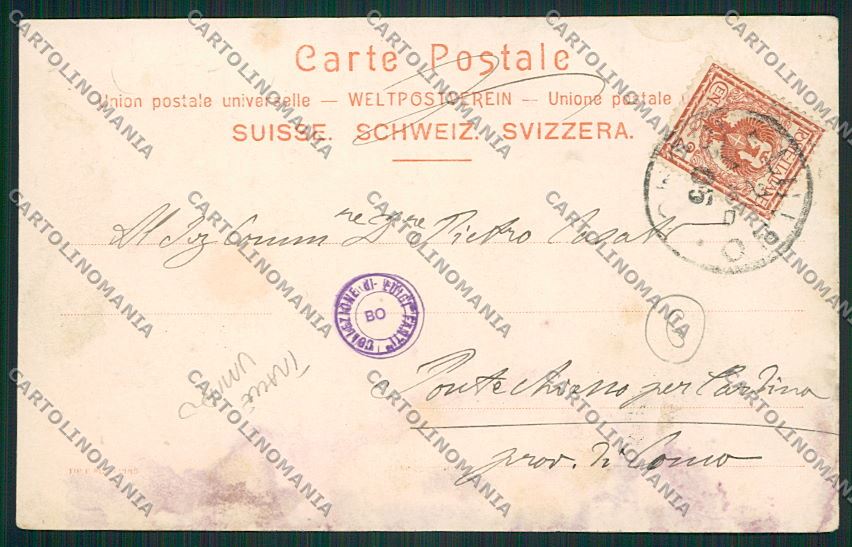 Varese Luino Mercato cartolina QK2148 – retro