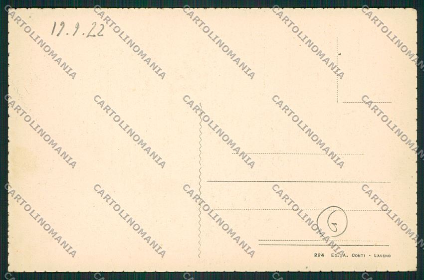 Varese Luino cartolina QK2151 – retro