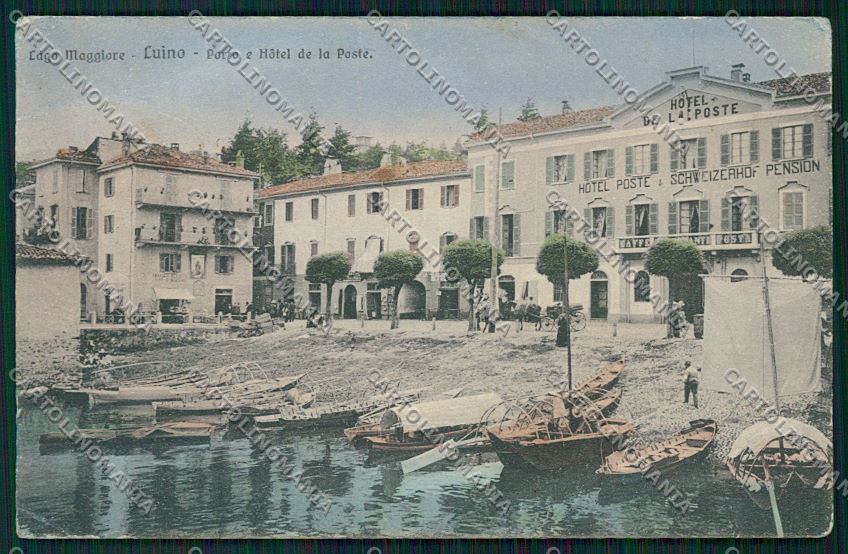 Varese Luino PIEGA cartolina QK2154 – fronte