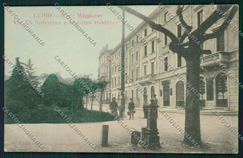 Varese Luino cartolina QK2156 – fronte