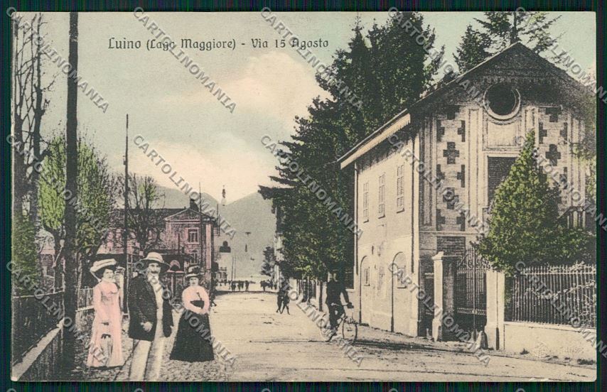 Varese Luino cartolina QK2185 – fronte