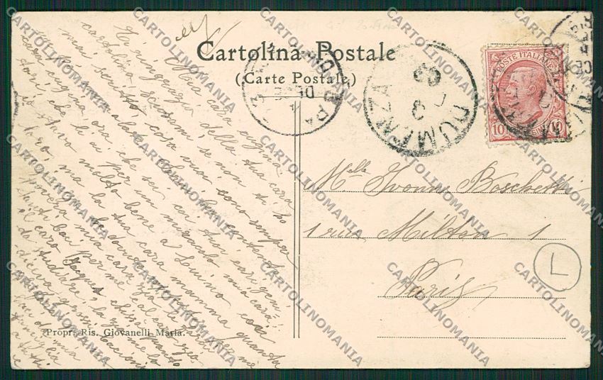 Varese Luino Saluti da cartolina QK2186 – retro