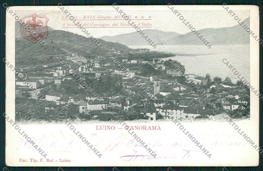 Varese Luino cartolina QK2187 – fronte