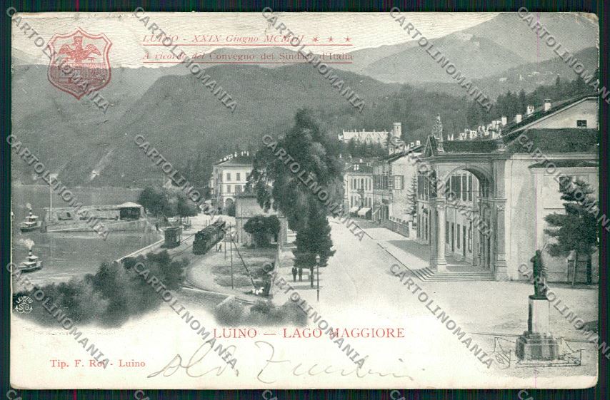 Varese Luino cartolina QK2188 – fronte