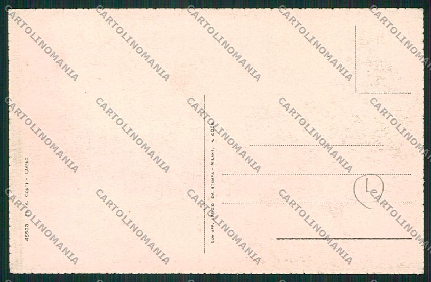 Varese Luino cartolina QK2189 – retro