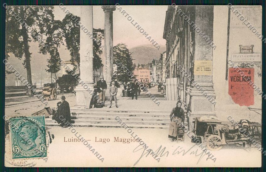 Varese Luino cartolina QK2192 – fronte