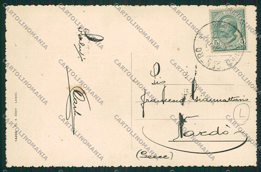 Varese Luino Mercato cartolina QK2193 – retro