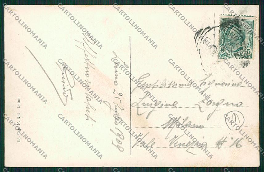 Varese Luino cartolina QK2202 – retro
