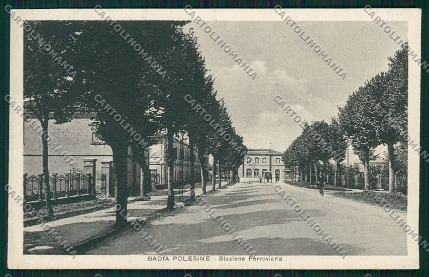 Rovigo Badia Polesine Stazione cartolina QK2240 – fronte