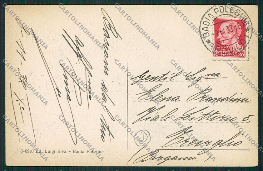 Rovigo Badia Polesine cartolina QK2242 – retro