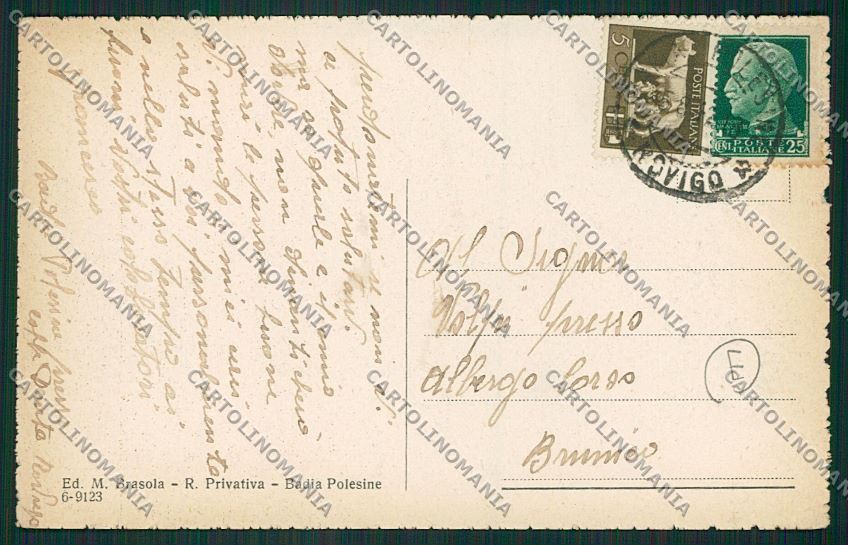 Rovigo Badia Polesine cartolina QK2243 – retro