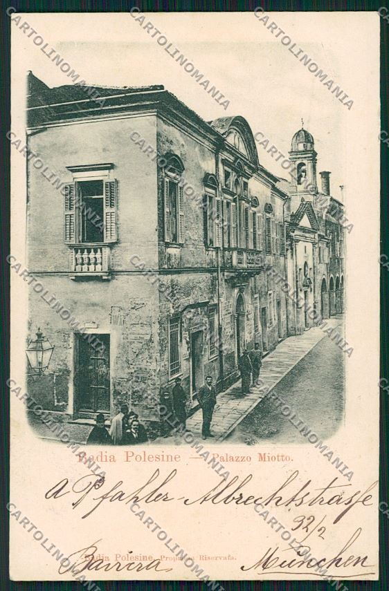 Rovigo Badia Polesine cartolina QK2250 – fronte