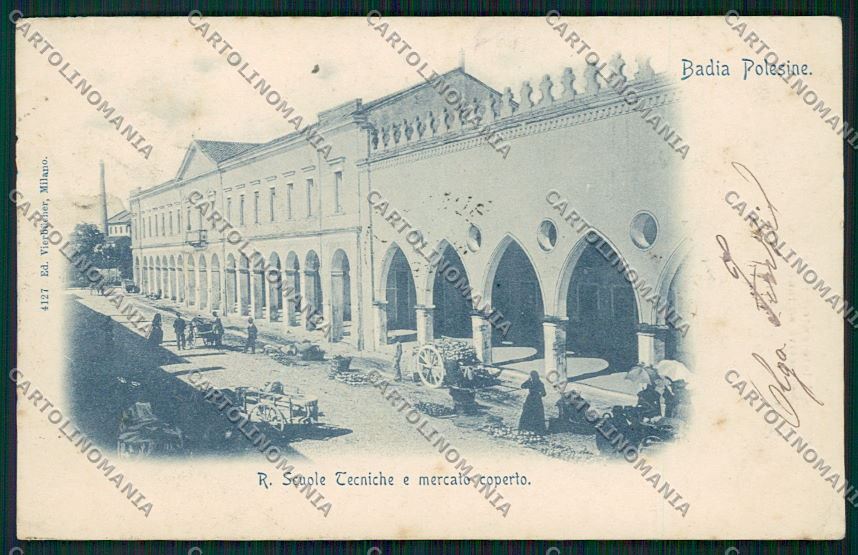 Rovigo Badia Polesine cartolina QK2252 – fronte