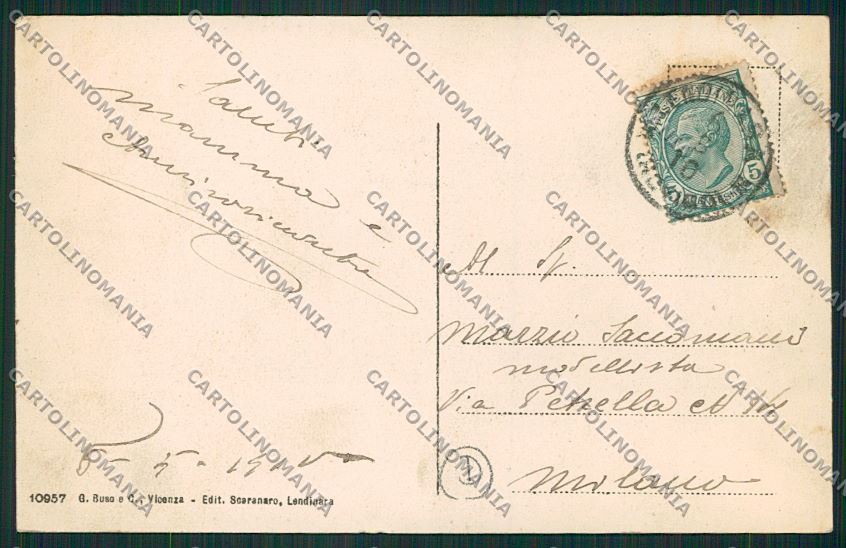 Rovigo Lendinara cartolina QK2254 – retro
