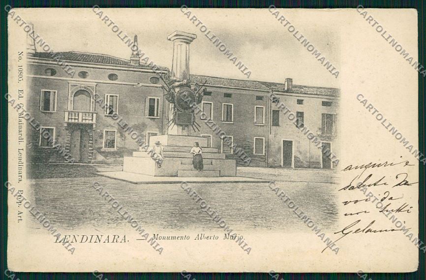 Rovigo Lendinara SCOLLATA cartolina QK2257 – fronte