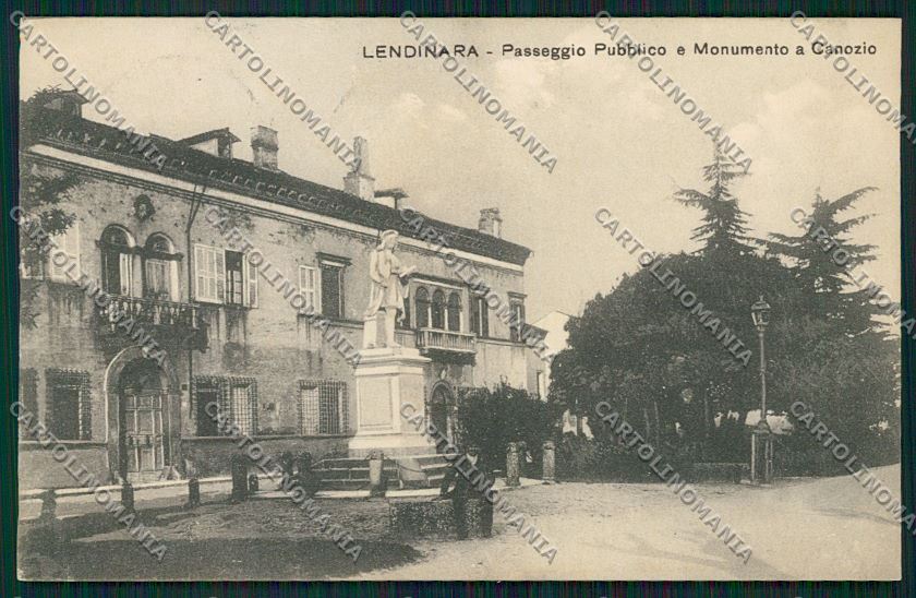 Rovigo Lendinara PIEGA cartolina QK2258 – fronte