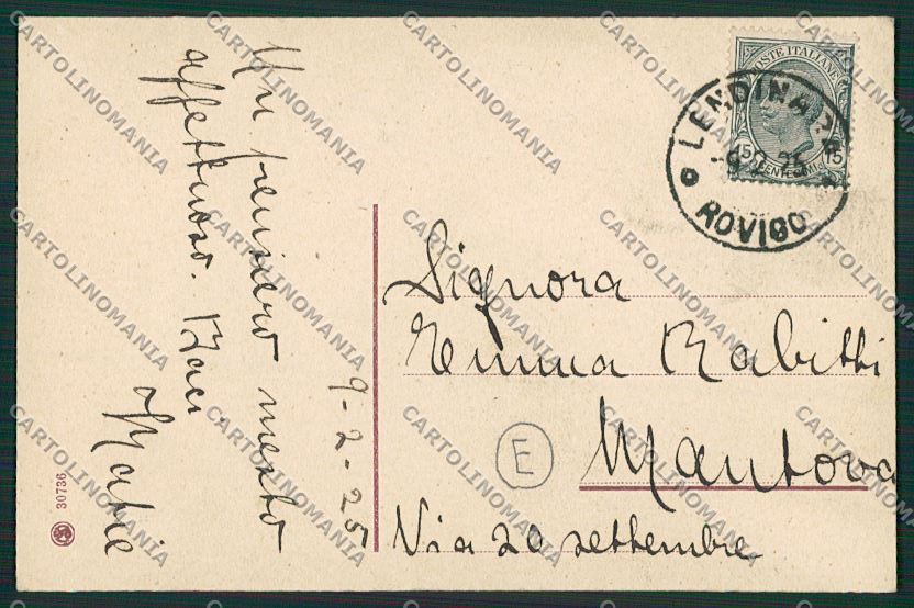 Rovigo Lendinara cartolina QK2259 – retro