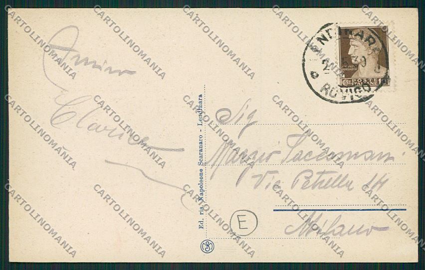 Rovigo Lendinara cartolina QK2262 – retro