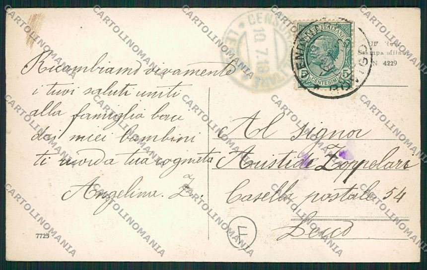 Rovigo Lendinara cartolina QK2265 – retro