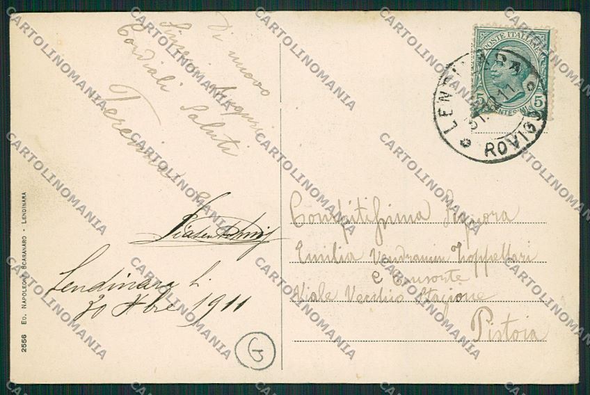 Rovigo Lendinara cartolina QK2269 – retro