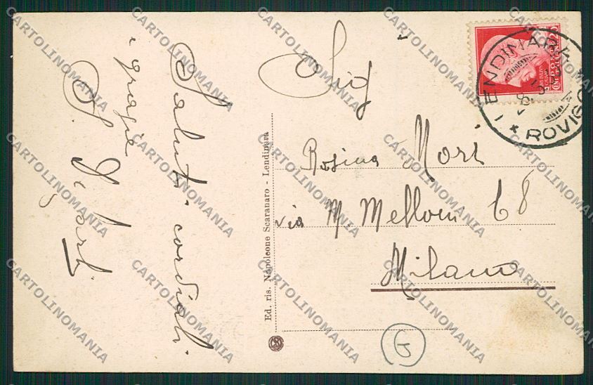 Rovigo Lendinara cartolina QK2270 – retro