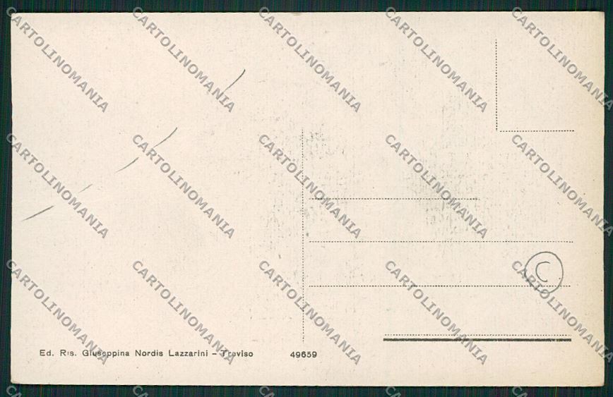 Treviso città PIEGHINA cartolina QK2283 – retro