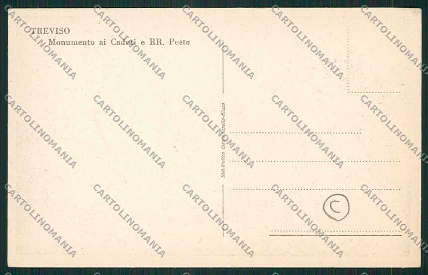 Treviso città cartolina QK2306 – retro