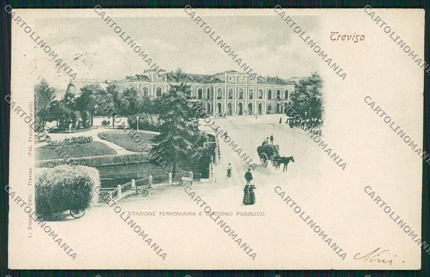 Treviso città Stazione cartolina QK2325 – fronte