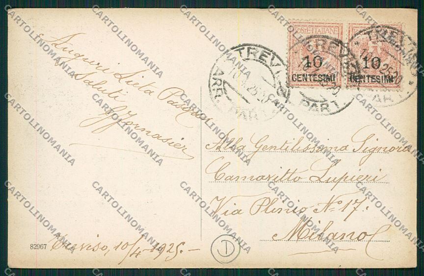 Treviso città cartolina QK2338 – retro
