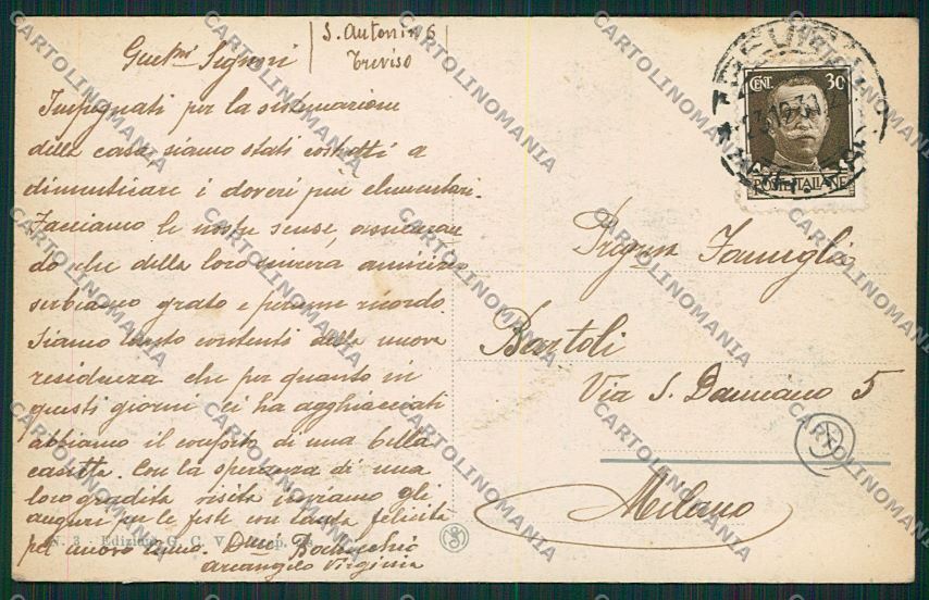 Treviso città cartolina QK2339 – retro