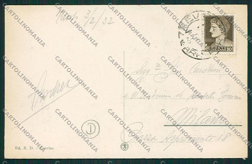 Treviso città cartolina QK2349 – retro