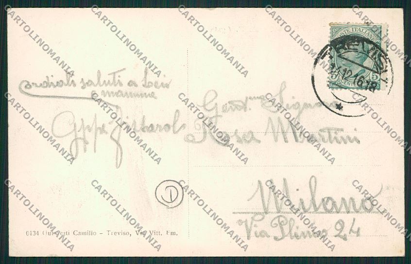 Treviso città cartolina QK2352 – retro