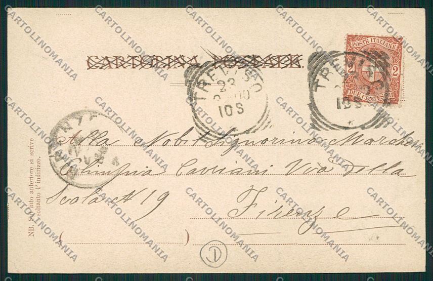 Treviso città cartolina QK2357 – retro