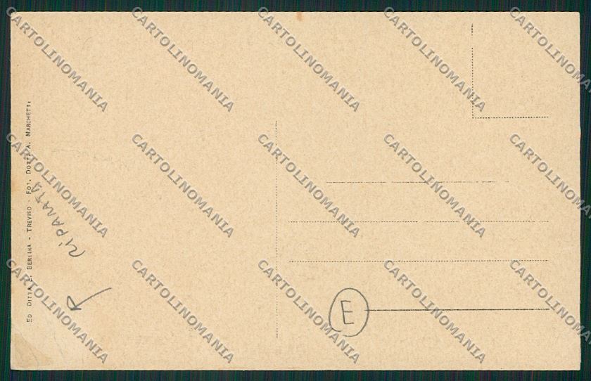 Treviso città RIPARATA cartolina QK2394 – retro