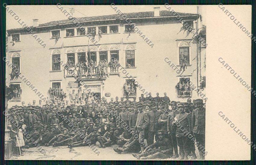 Treviso città Militari cartolina QK2476 – fronte