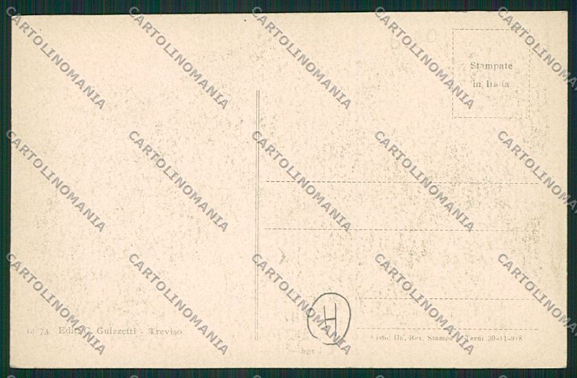 Treviso città Tram cartolina QK2494 – retro