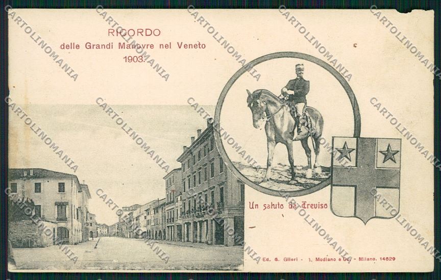 Treviso città ABRASA cartolina QK2499 – fronte
