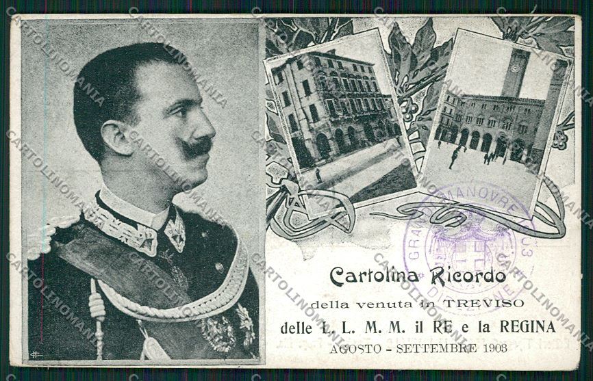 Treviso città Savoia cartolina QK2503 – fronte